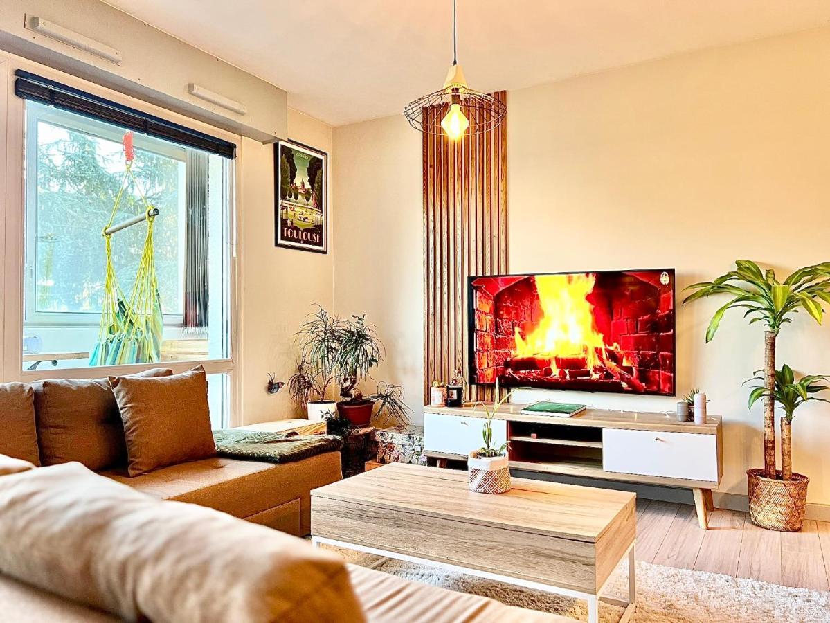 Le Zenith - T2 Chaleureux Et Lumineux Apartment Toulouse Luaran gambar
